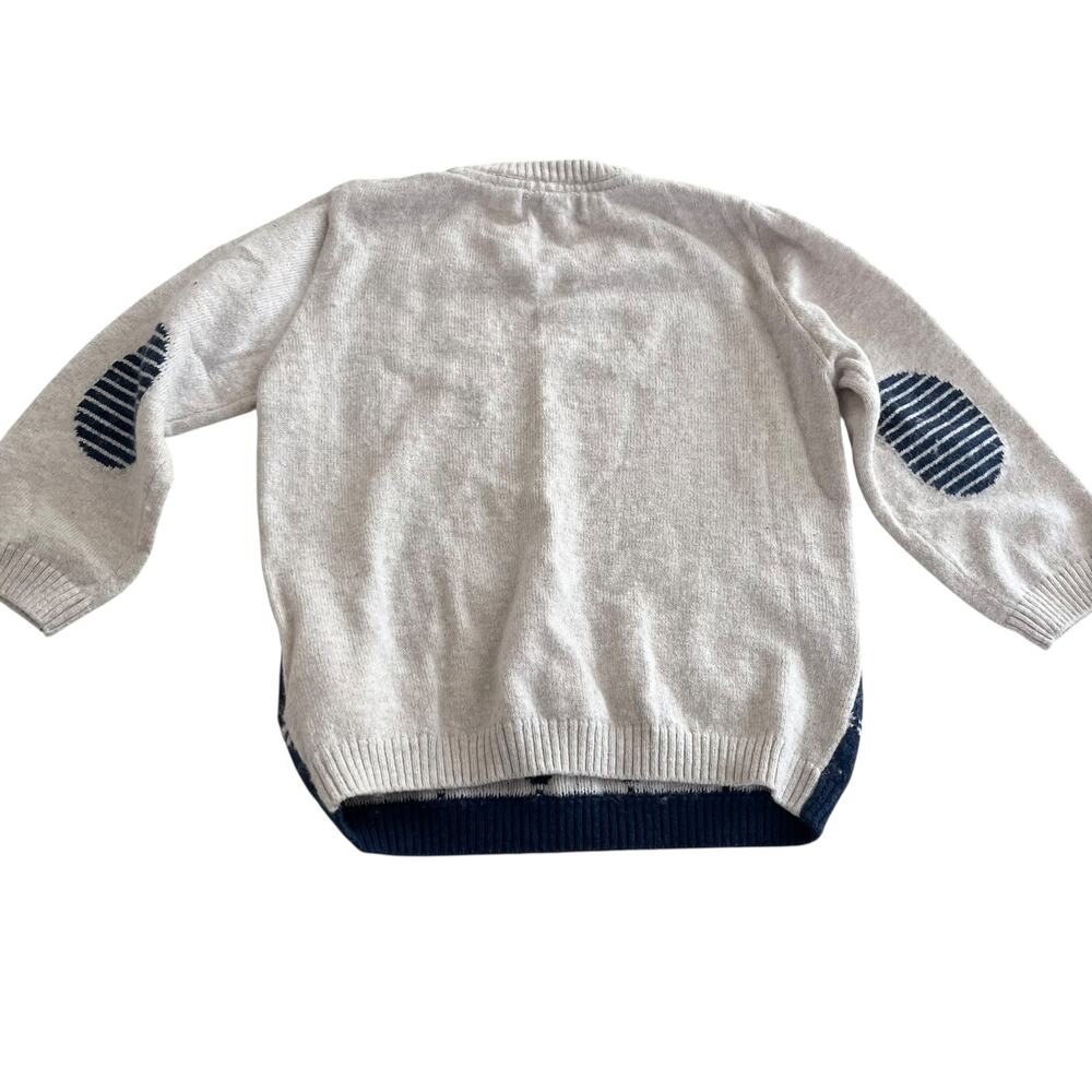 Mayoral Boys Tan argyle Wool Blend Sweater size 18 months - Picture 5 of 5